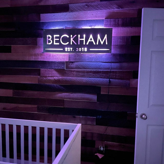 Metal Signs Personalized, Custom Metal Sign, Metal Name Sign, Metal Sign, Metal Wall Art, Free Shipping | S23