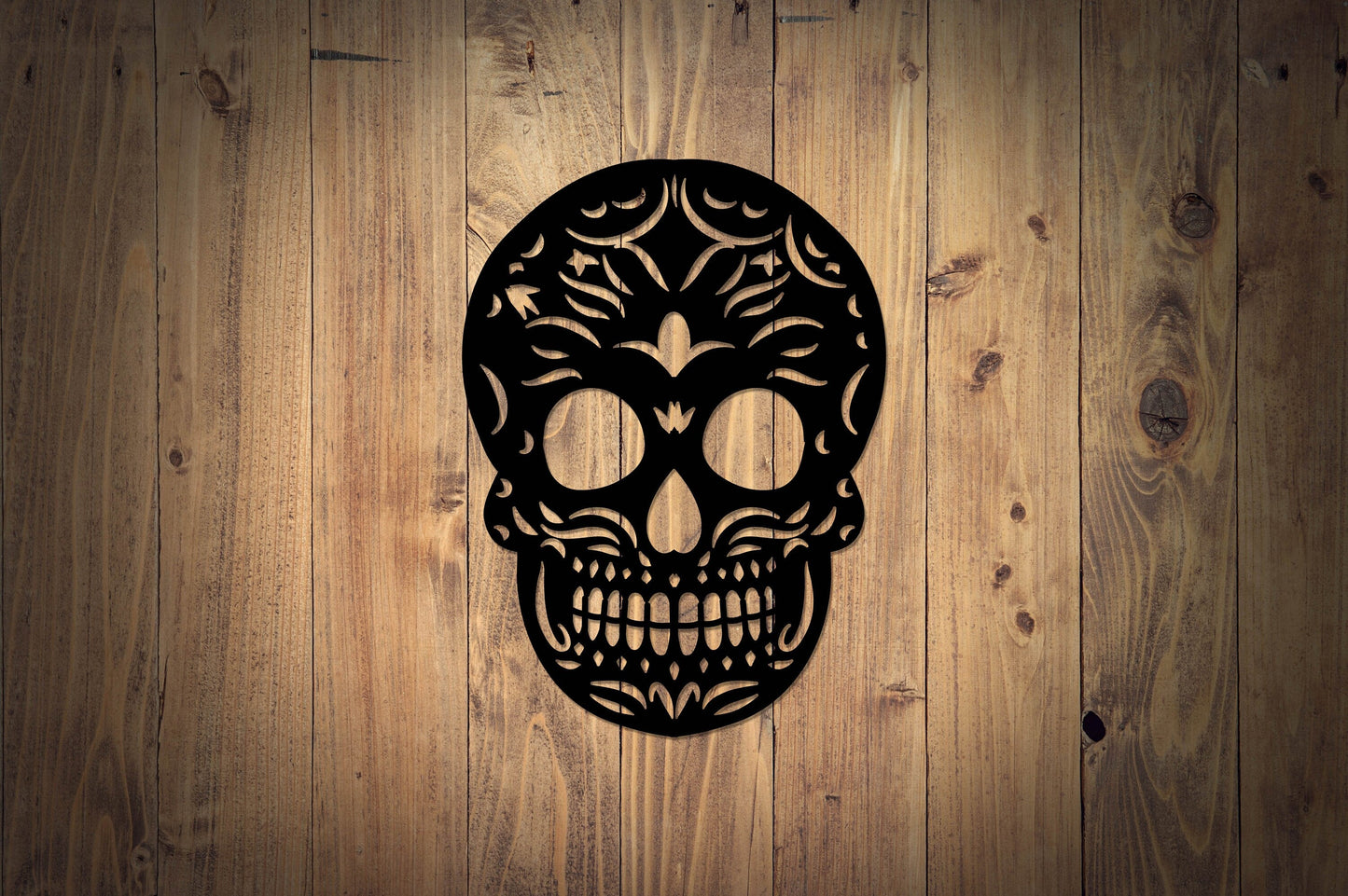 Day of the Dead, Sugar Skull Metal Art, Dia de los Muertos, Metal Skull, Scary Skull | S104