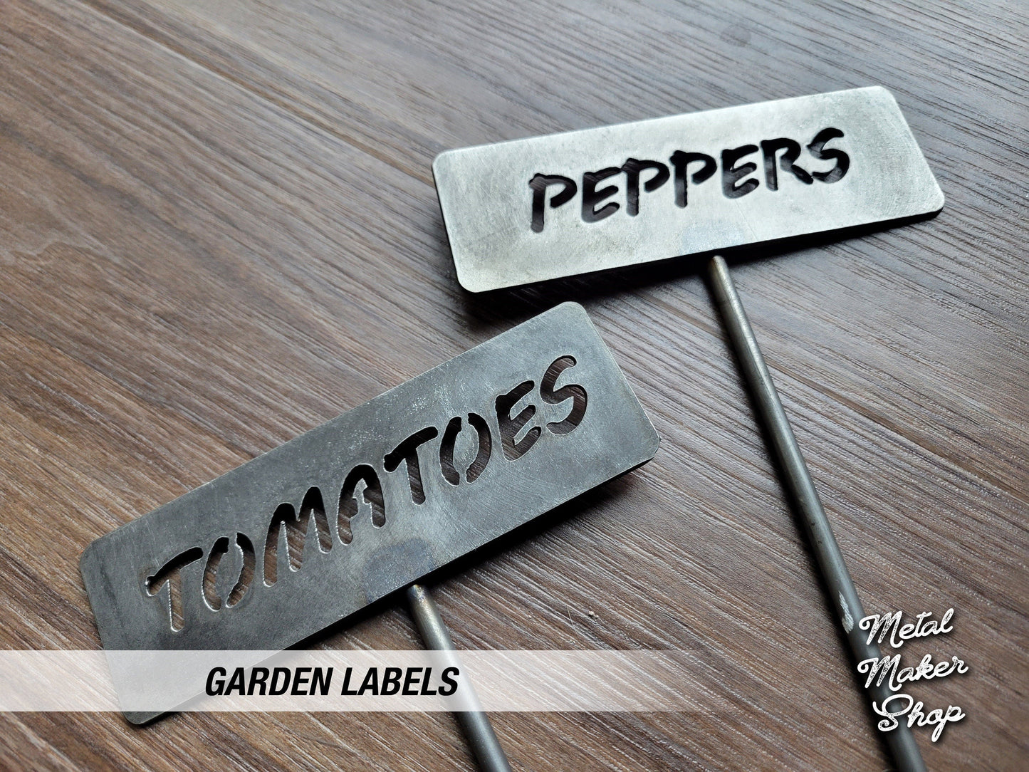 Customizable Garden Labels, Garden Stakes, Garden Labels, Metal Garden Art | S141