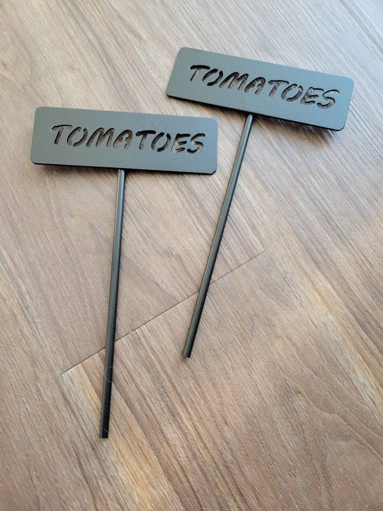 Customizable Garden Labels, Garden Stakes, Garden Labels, Metal Garden Art | S141