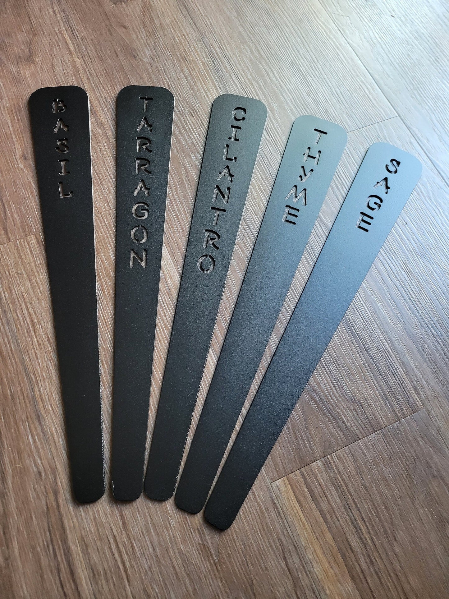 20" Metal Garden Labels, Plant labels, Garden Labels, Garden Planner, Plant Markers, Plant tags | S150