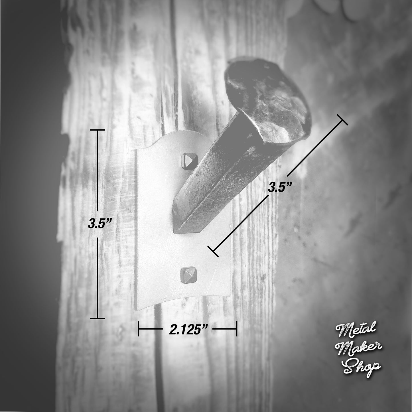 Railroad Spike Hook