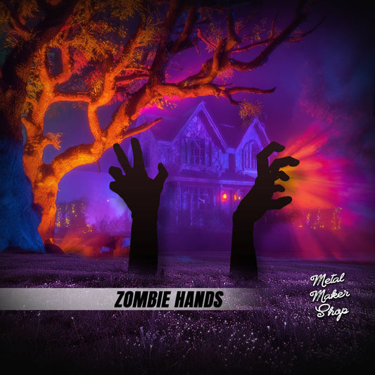 Metal Zombie Arm Halloween Décor