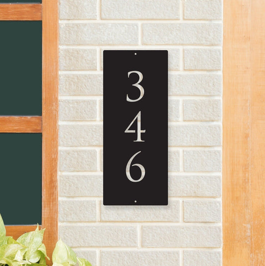 Vertical Address Numbers for Home or Business, Metal House Number Sign, Address Number Sign, Custom Metal Sign | S53