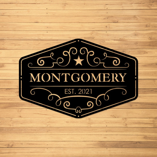 Custom Metal Sign, Metal Name Sign, Metal Signs, Free Shipping