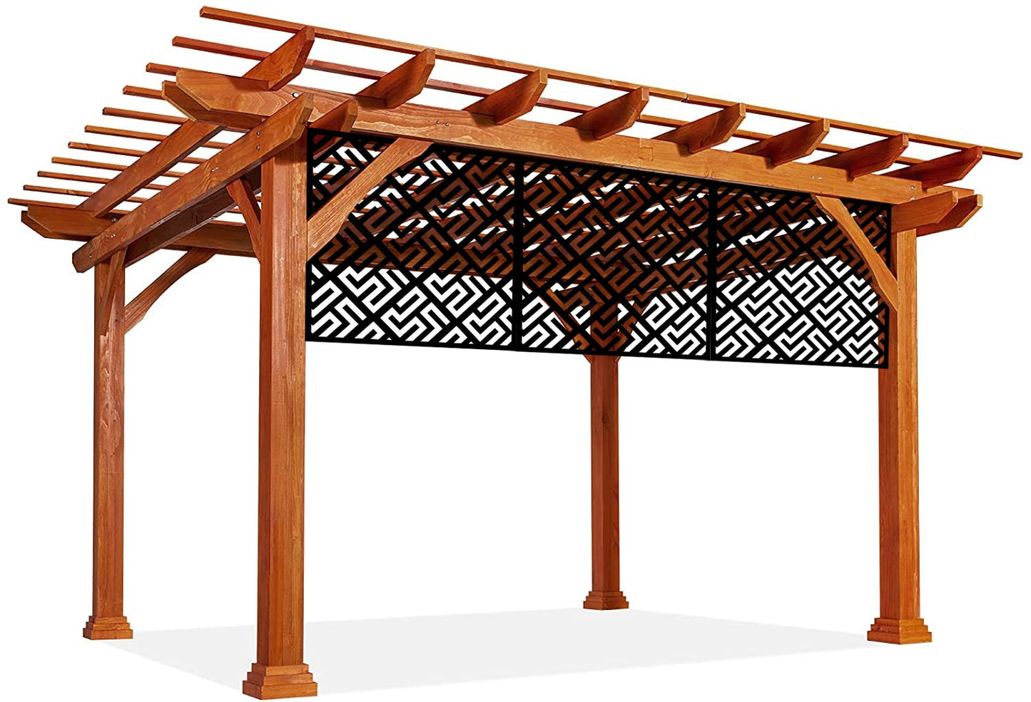 Decorative Privacy Screen, Wave Pattern, Free Shipping | S156