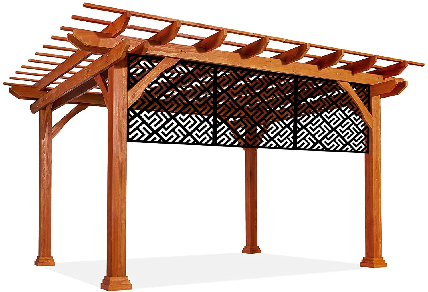 Decorative Privacy Screen, Wave Pattern, Free Shipping | S156