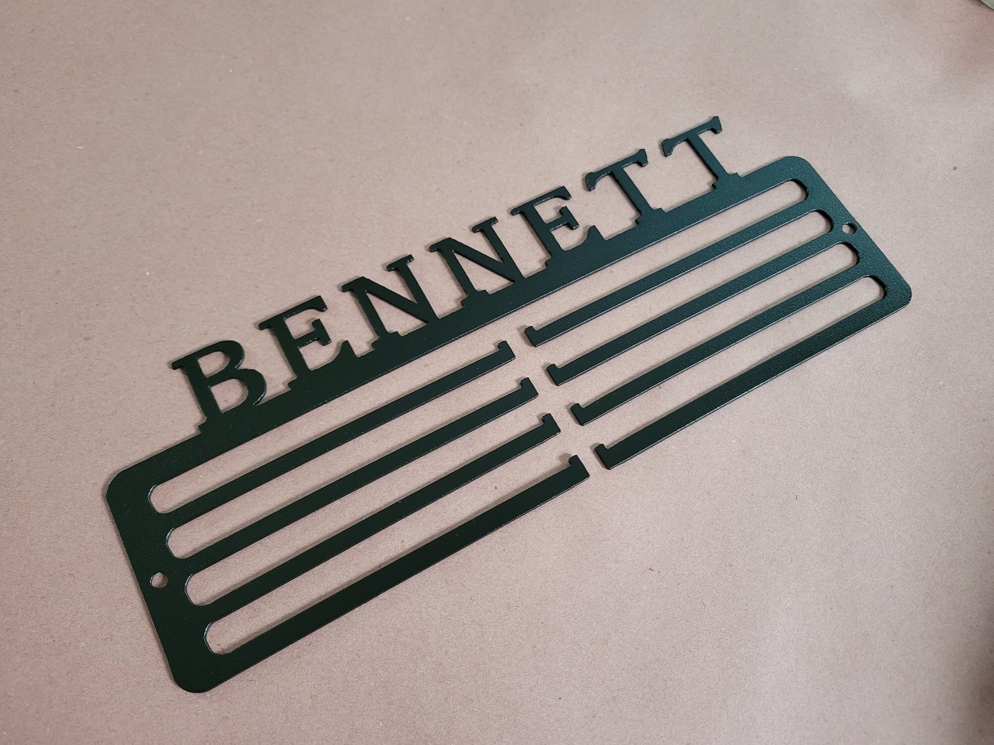 Football Medal Hanger with Name, Sports Awards, Highschool Sports Team, Gifts for kids in Sports, Sports Gifts | S132