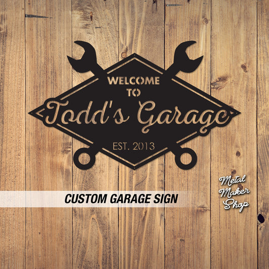 Signs for the Garage, Gifts for men, Mechanic gifts, Gifts for Dad, Metal Sign, Man Cave, | S194