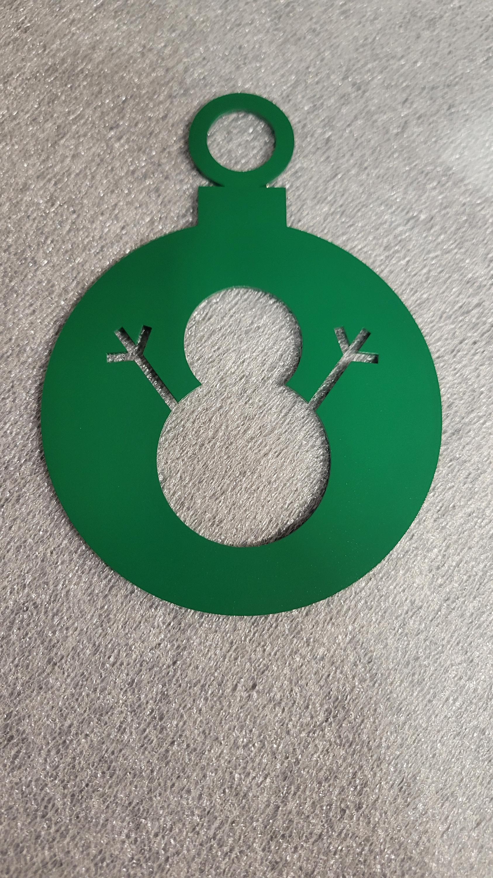 Christmas Ornament, Holiday Ornament, Great Christmas Gift, Snowman!