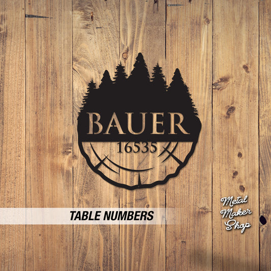Rustic Wood Sign, Rustic Sign, Carpentry Gifts, Sign for Cabin, Metal Name Sign, Metal Signs, Gifts for Men